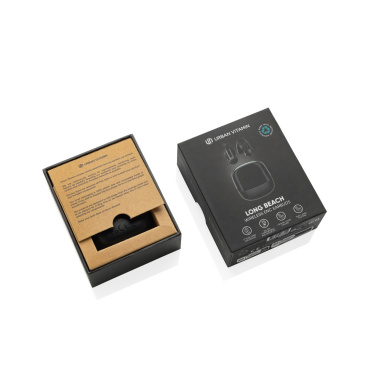 Logotrade promotional item picture of: Urban Vitamin Long Beach ENC rplastic wireless earbuds