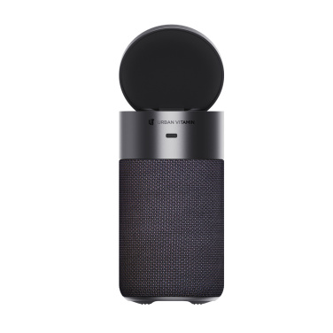 Logo trade promotional item photo of: Urban Vitamin Anaheim RCS recycled 10W speaker 15W charger