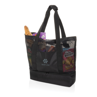 Logotrade promotional merchandise image of: Iqlo Aware™ RPET 2-in-1 cooler tote