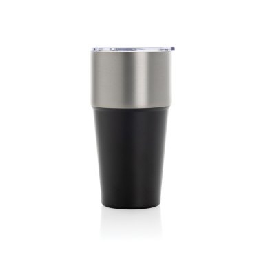 Logotrade business gift image of: Fluid RCS certified recycled steel tumbler 500ml