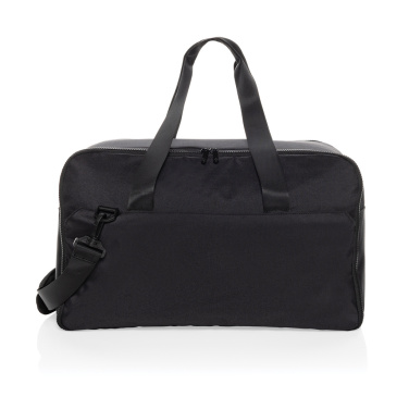 Logo trade promotional merchandise picture of: Swiss Peak Aware™ RPET 15.6 inch laptop weekend bag