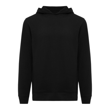 Logo trade promotional items image of: Iqoniq Yengo recycled cotton hoodie with sidepockets