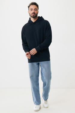 Logo trade business gifts image of: Iqoniq Yengo recycled cotton hoodie with sidepockets