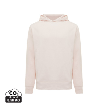 Logo trade promotional giveaways image of: Iqoniq Yengo recycled cotton hoodie with sidepockets