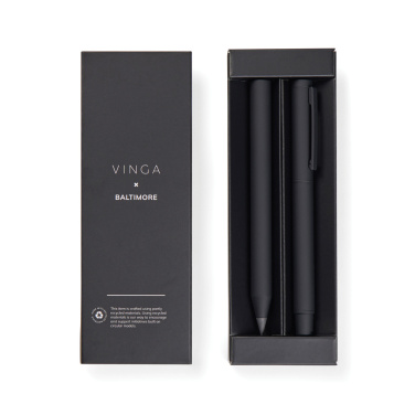 Logo trade promotional item photo of: VINGA Baltimore RCS pen set