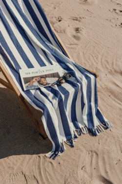 Logotrade promotional items photo of: VINGA Ornos GRS recycled cotton hammam towel