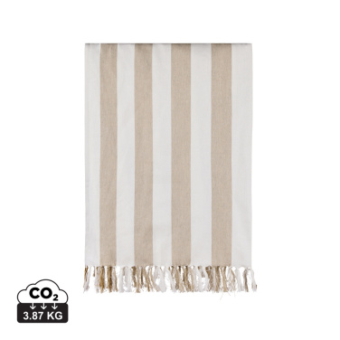 Logotrade advertising product picture of: VINGA Ornos GRS recycled cotton hammam towel