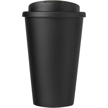Logotrade promotional giveaway image of: Americano® Eco 350 ml recycled tumbler with spill-proof lid