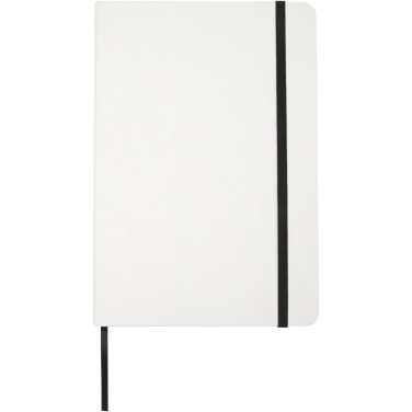 Logo trade advertising products image of: Holm A5 stone paper hard cover notebook with lined pages