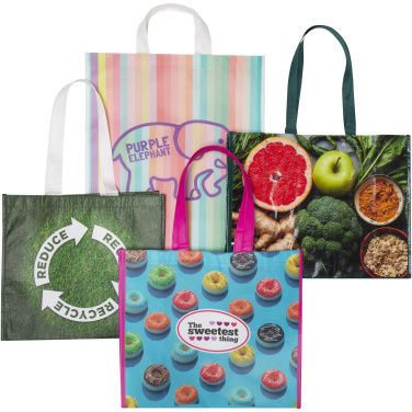 Logo trade promotional gifts image of: Laminated totes sample box