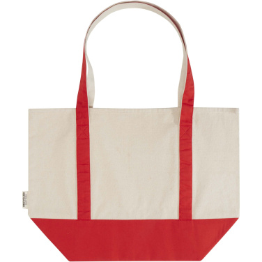 Logo trade promotional item photo of: Sam 320 g/m² GRS recycled cotton tote bag
