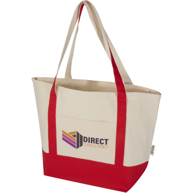Logotrade promotional gift picture of: Sam 320 g/m² GRS recycled cotton tote bag
