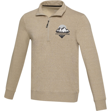 Logotrade promotional giveaway picture of: Tin unisex Aware™ recycled quarter zip sweater