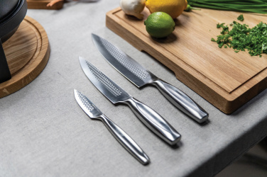 Logo trade promotional item photo of: BOSKA Kitchen Knives Monaco+, set of 3