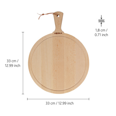 Logotrade promotional merchandise picture of: BOSKA Serving Board Round Amigo L