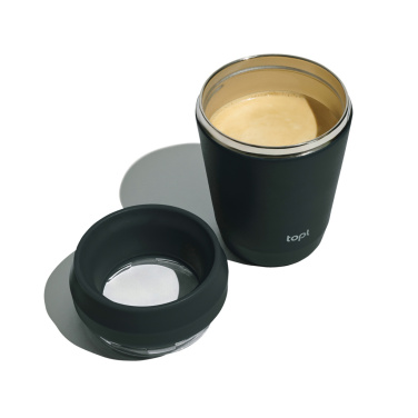 Logotrade business gifts photo of: Topl Recycled Steel To Go Tumbler Patented 360 Lid 235ml