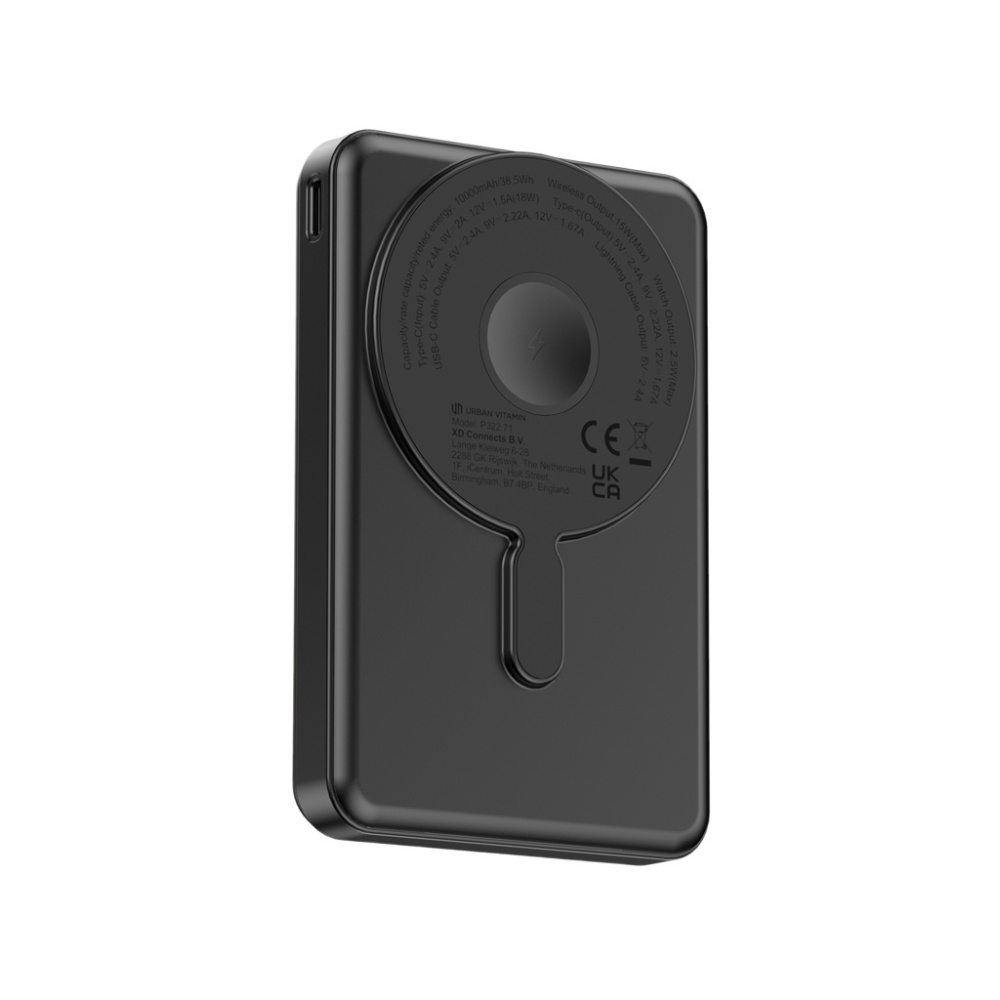 Logotrade business gifts photo of: Urban Vitamin Delano 5in1 10,000mah 20WPD magnetic powerbank