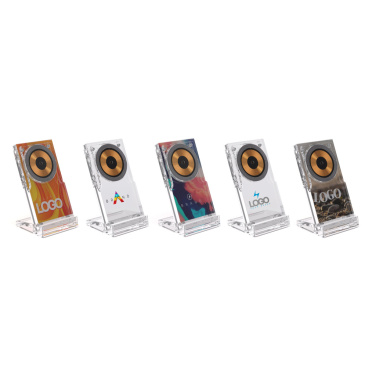 Logotrade promotional product picture of: Magcharge 15W magnetic wireless charging stand