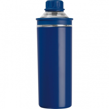 Logo trade promotional merchandise picture of: Double-walled stainless steel bottle Monza