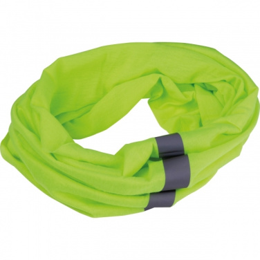 Logo trade promotional giveaways picture of: Scarf with reflective stripes Treviso