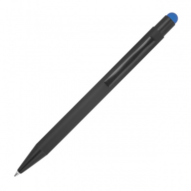 Logo trade promotional merchandise photo of: Metal ballpoint pen with touch function Ohara