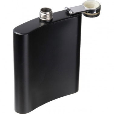 Logo trade promotional gift photo of: Stainless steel hip flask Sheffield