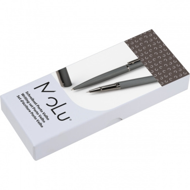 Logo trade promotional merchandise picture of: MoLu writing set Porto Velho