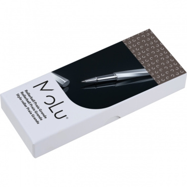 Logotrade promotional giveaway picture of: MoLu brass rollerball Praia Grande