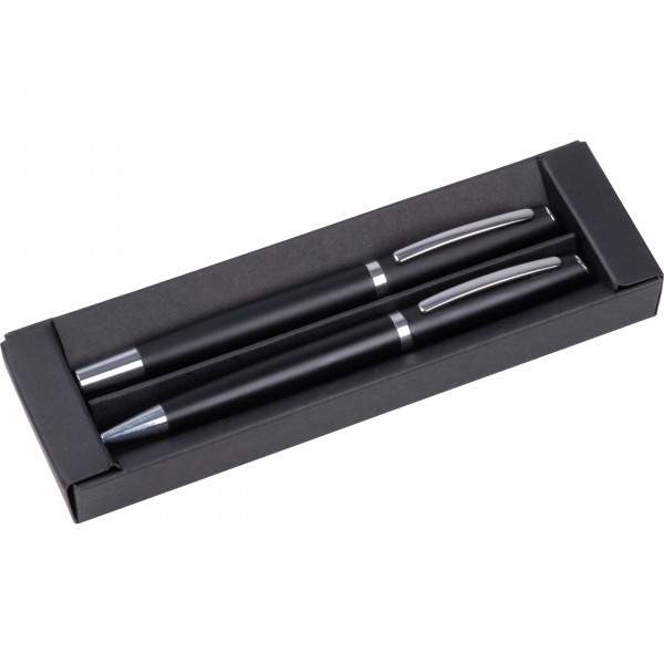 Logo trade promotional giveaways image of: Writing set Orangeville