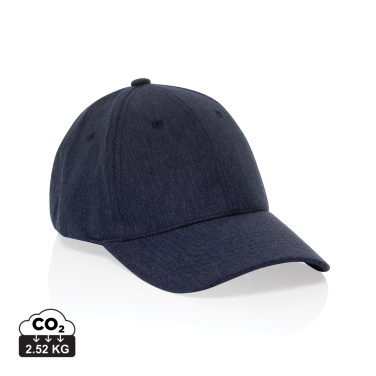 Logotrade promotional giveaways photo of: Milo AWARE™ recycled heather 6 panel cap 200gr