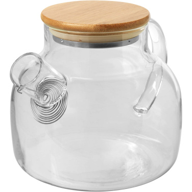 Logo trade advertising product photo of: Zen tea pot with strainer and bamboo lid