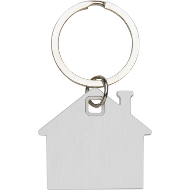 Logo trade business gift photo of: Nook house-shaped keychain