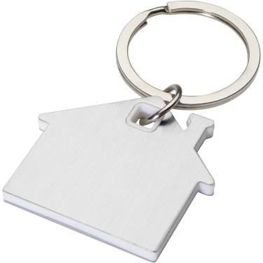 Logotrade promotional product image of: Nook house-shaped keychain
