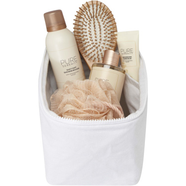 Logotrade promotional merchandise image of: Pack 500 g/m² Aware™ recycled toiletry organiser