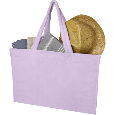 Logotrade promotional giveaway picture of: Siam GRS recycled terry beach tote bag 13L