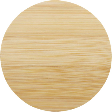 Logotrade corporate gift picture of: Lenora 250 ml glass cup with bamboo lid