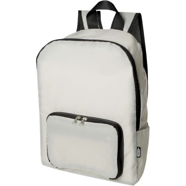 Logo trade promotional products picture of: EcoFold RPET foldable backpack 15L