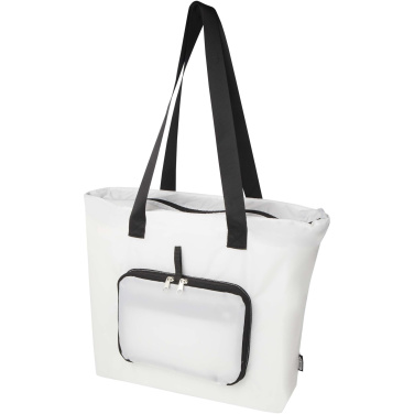 Logotrade business gift image of: EcoFold RPET foldable tote bag 16L