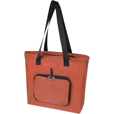 Logo trade corporate gift photo of: EcoFold RPET foldable tote bag 16L
