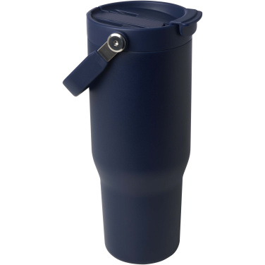 Logotrade promotional merchandise photo of: Bronx 900 ml RCS recycled stainless steel copper vacuum insulated tumbler with dual function lid