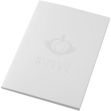 Logo trade business gifts image of: Novella Austen A5 soft cover notebook - 50 sheets