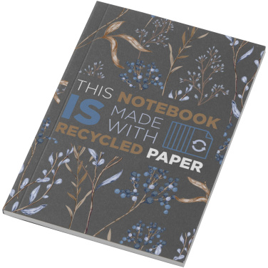 Logotrade promotional gift image of: Novella Austen A6 recycled soft cover notebook - 50 sheets