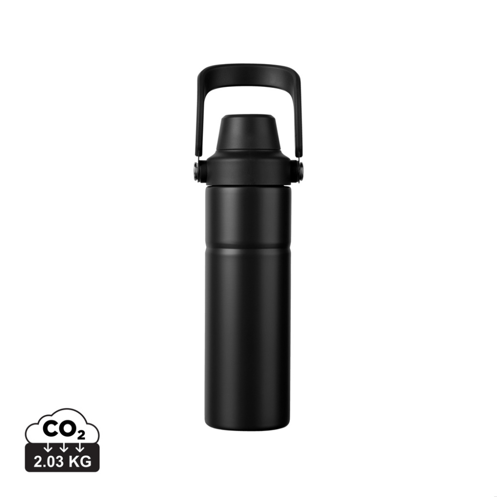 Logotrade promotional item picture of: Baltimore trek RCS recycled SS bottle 600 ML