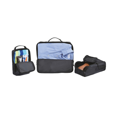 Logo trade promotional giveaways picture of: Renew AWARE™ rPET 3 Piece Packing Cube Set