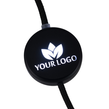 Logo trade advertising product photo of: Cable 4in1 with illuminated logo - LH-ZM02