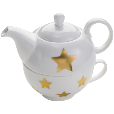 Logotrade promotional item picture of: Porcelain tea set