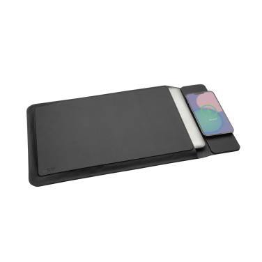 Logotrade promotional merchandise photo of: Swiss Peak 15W magnetic charging laptop sleeve 14-15,6"