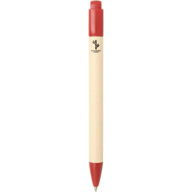 Logotrade promotional item picture of: Liliana sugarcane paper ballpoint pen (blue ink)