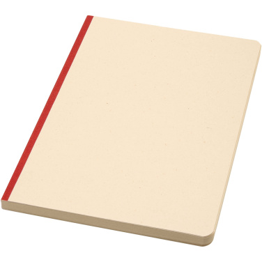 Logo trade promotional giveaways picture of: Liliana A5 sugarcane and RPET soft cover notebook