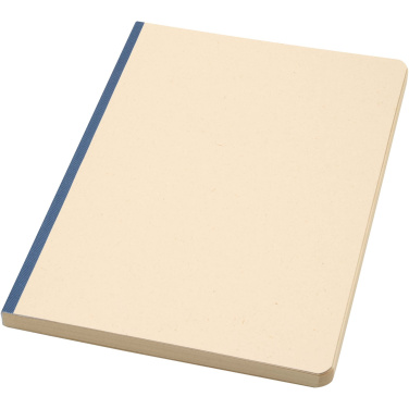 Logo trade promotional gift photo of: Liliana A5 sugarcane and RPET soft cover notebook